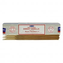 Satya Sweet Vanilla Agarbatti Pack of 6 Incense Sticks Boxes 15 gms Each