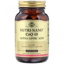 Nutri-Nano(TM) CoQ-10 Alpha-Lipoic Acid 60 Softgels