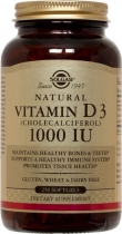 Solgar Vitamin D3 1000IU 250 Softgels