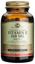 Solgar Vitamin E 400 iu 50 Vegetable Softgels