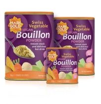 Marigold Swiss Vegetable Vegan Bouillon Powder - Reduced Salt - 125g