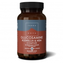 Terranova Glucosamine, Boswellia & MSM Complex 50 Vegetarian Capsules