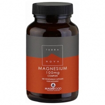 Terranova Magnesium 100mg 100 Vegetarian Capsules