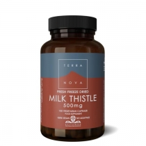 Terranova Milk Thistle 500mg 100 Vegetarian Capsules