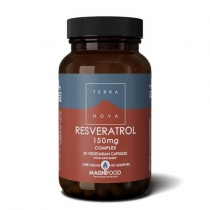 Terranova Resveratrol 150mg Complex 50 Vegetarian Capsules