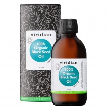 Viridian 100% Organic Black Seed Oil 200ml