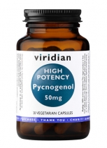 Viridian High Potency Pycnogenol 50mg