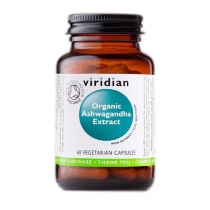 Viridian Organic Ashwagandha Extract 60 Capsules