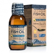 Wiley's Finest Wild Alaskan Fish Oil Peak Omega-3 Liquid 125ml