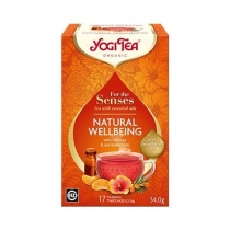 Yogi Tea Organic Natural Wellbeing For the Senses 17 Teabags