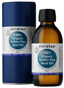100% Organic Golden Flaxseed Oil