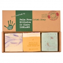 Palm Free Irish Soap Gift Pack of 3