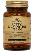Acetyl-L-Carnitine 250 mg Vegetable Capsules