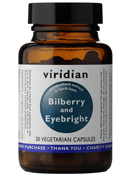 Bilberry with Eyebright Extract Veg Caps