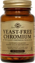 Chromium Picolinate 100 µg Tablets (Yeast-Free)