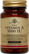 Dry Vitamin A 5000 IU Tablets