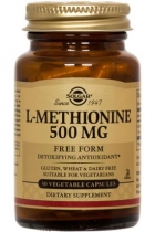 L-Methionine 500 mg Vegetable Capsules