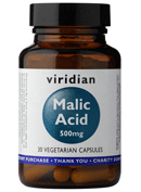 Malic Acid 500mg Veg Caps