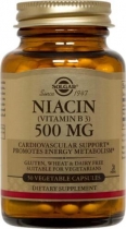 Niacin 500 mg Vegetable Capsules (Vitamin B3)