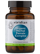 Organic Herbal Female Complex Veg Caps