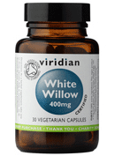 Organic White Willow 400mg Veg Caps