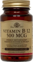 Vitamin B12 500 ug Vegetable Capsules
