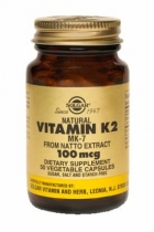 Vitamin K2 100 µg 50 Vegetable Capsules