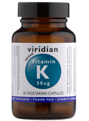 Vitamin K 50ug Veg Caps