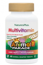 Natures Plus Source of Life Animal Parade Gold Assorted 60 Chewable