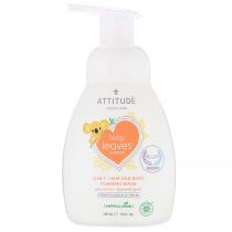 Attitude Baby & Kids 2-in-1 Hair & Body Foaming Wash Pear Nectar