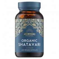 Ayurvediq Wellness Organic Shatavari 120 Vegan Capsules