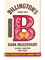 Billington's Dark Muscovado Natural Unrefined Cane Sugar 