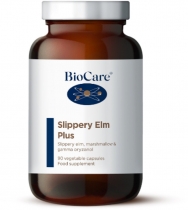 BioCare Slippery Elm Plus 90 Vegetable Capsules