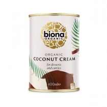 Biona Organic Coconut Cream 400ml