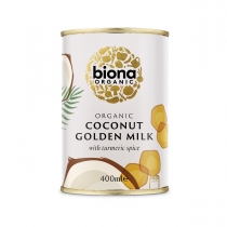 Biona Organic Coconut Golden Milk with Turmeric Spice 400ml