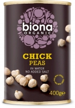 Biona Organic Chick Peas 400g