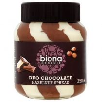 Biona Organic Duo Chocolate Hazelnut Spread 350g 