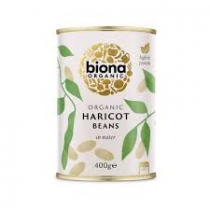 Biona Organic Haricot Beans in water 400g