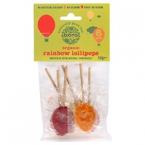 Biona Organic Rainbow Lollipops 50g