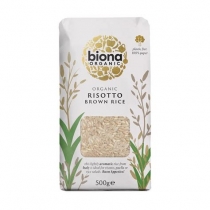 Biona Organic Risotto Brown Rice 500g