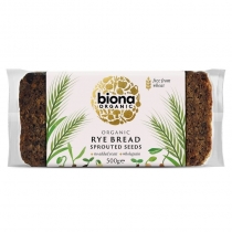 Biona Organic Rye Bread & Hemp Seed 500g