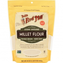 Bob's Stone Ground Millet Flour Whole Grain 567g
