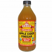 Bragg Organic Raw Unfiltered + Mother Apple Cider Vinegar 473ml