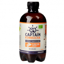 Captain Kombucha Ginger Lemon 400ml