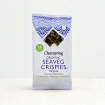 Clearspring Organic Seaveg Crispies Original 4g
