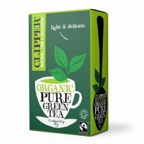 Clipper Organic Pure Green Tea 40g