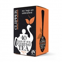 Clipper Organic 40 Bags of our Everyday Fairtrade Tea 125g