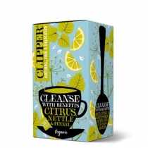 Clipper Organic Cleanse With Benefits Citrus, Nettle & Fennel 20 Bags