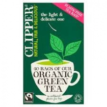 Clipper Organic Green Tea 40 Bags