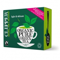 Clipper Organic Pure Green Tea 80 Bags
